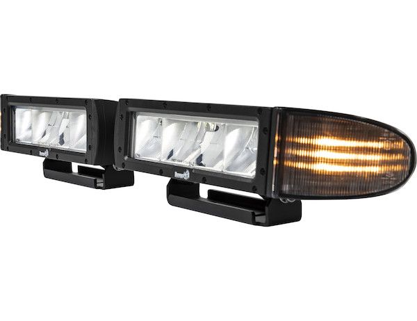 1312100 - Low Profile Universal Heated LED Snow Plow Light