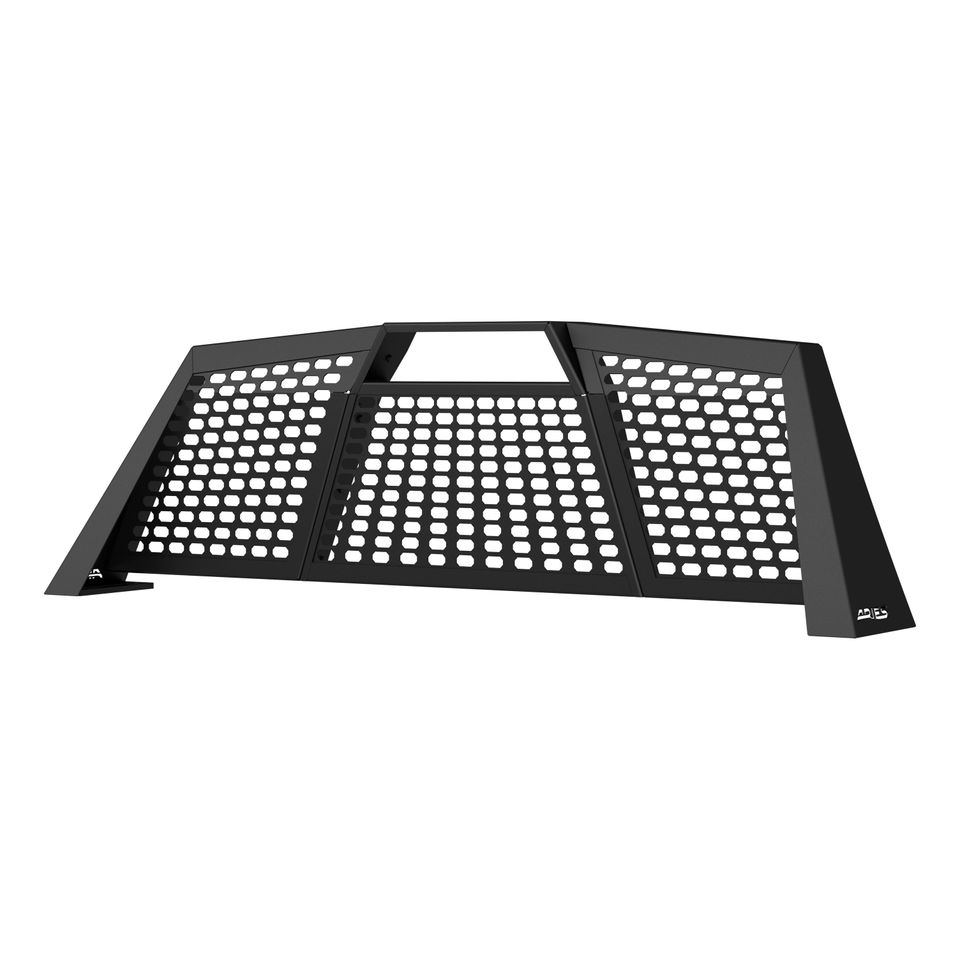 1110110 - Switchback Black Aluminum Truck Headache Rack Cab Protector, Select Chevrolet Silverado, GMC Sierra 1500, 2500, 3500 HD - 2019 Chevrolet Silverado 1500 LD and more