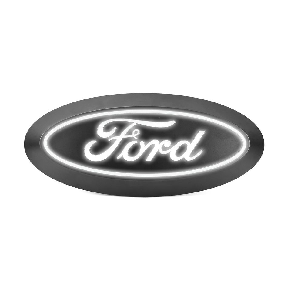 92701 - Illuminated LED Ford Emblem for 2011-2026 Super Duty w/o Front Camera - 2017-2022 Ford F-250 Super Duty and more