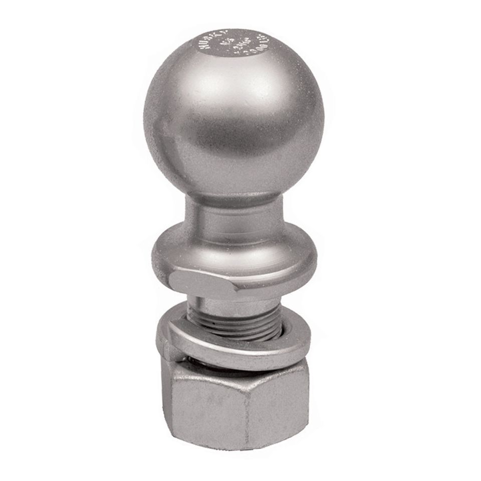 30255 - 2-5/16" Ball 12K Gross Cap 1-1/4" Shank Dia 2-5/8" Length Raw Steel Unpackaged