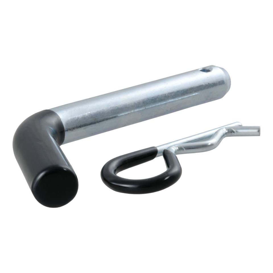 21511 - Trailer Hitch Pin & Clip with Vinyl-Coated Grip, 5/8-Inch Diameter, Fits 2-Inch Receiver