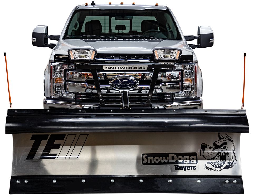TE75IIR - TE75II -90" Snow Plow with RapidLink™ Attachment System