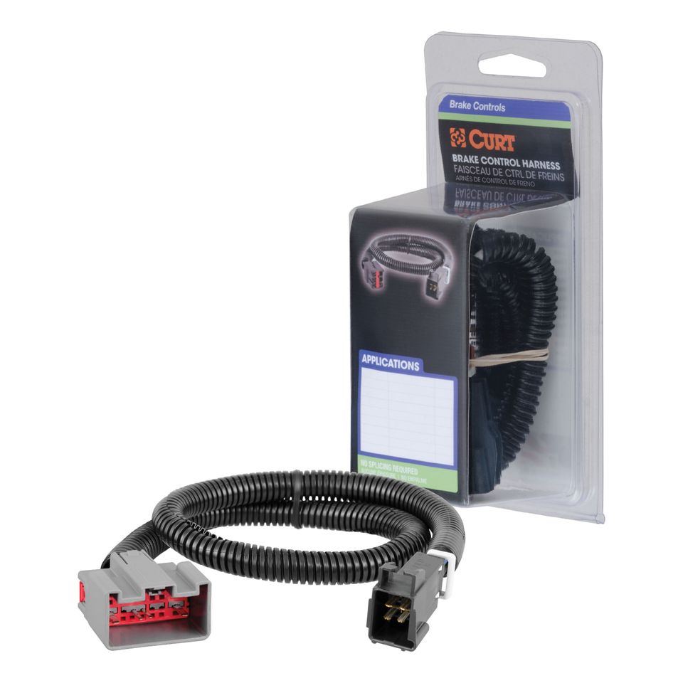 51433 - Quick Plug Electric Trailer Brake Controller Wiring Harness, Fits Select Ford F-Series Super Duty, E-Series, Expedition, Lincoln Navigator - 2008-2016 Ford F-250 Super Duty and more