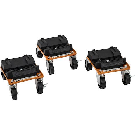 1310410 - SAM Plow Accessories Rol-A-Blade Caster Set - 3 Dollies Per Set