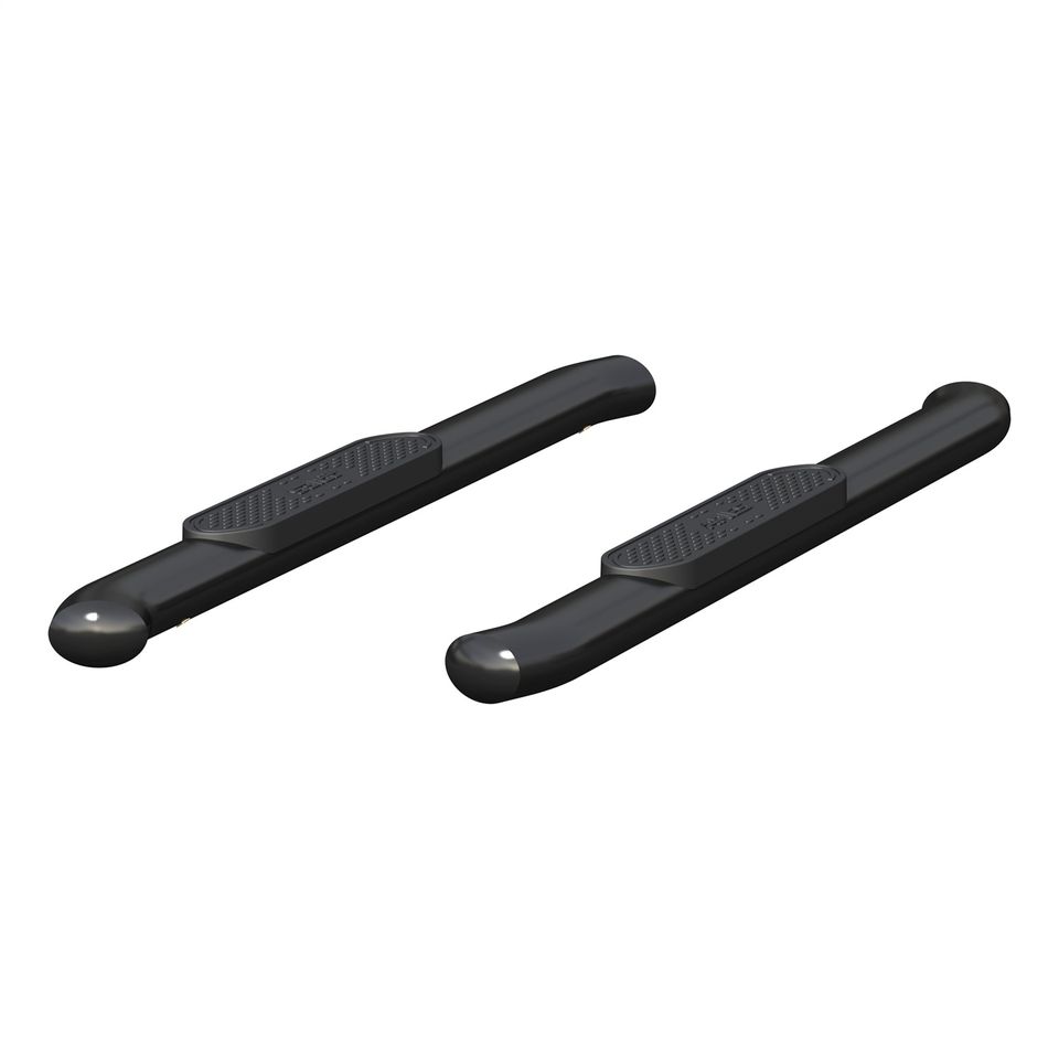 S225039 - 4-Inch Oval Black Steel Nerf Bars; Select Dodge; Ram 1500; 2500; 3500 - 2011-2026 Ram 2500, 2011-2026 Ram 3500 and more