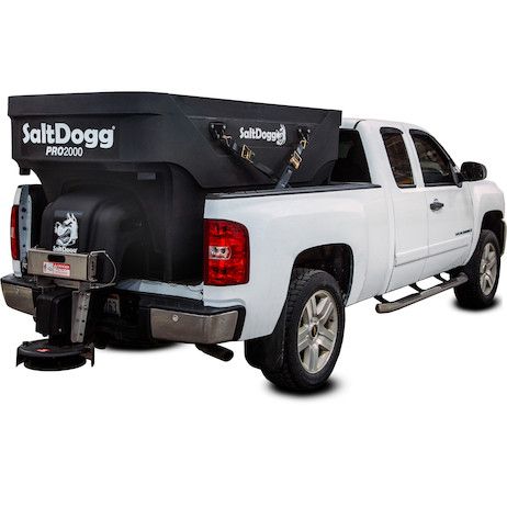 PRO2000 - 2.0 Cubic Yard Electric Poly Hopper Spreader - Auger