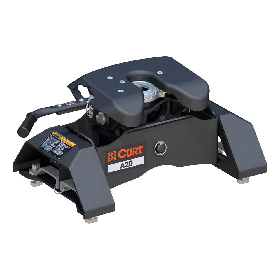 16092 - A20 5th Wheel Hitch; Select Silverado; Sierra 2500; 3500 HD; 8ft. Bed Puck Syste - 2020-2026 Chevrolet Silverado 2500 HD and more