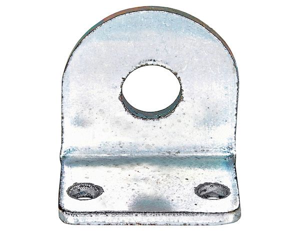 B2595KZ - 1/2 Inch Zinc Plated Spring Latch Keeper Only - 1.75 x 1.75 Inch
