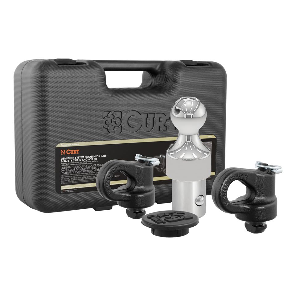 60692 - OEM Puck System Gooseneck Hitch Kit, 30K, 2-5/16-In Ball, Fits Select Silverado, Sierra 2500, 3500 HD, F-250, F-350, Nissan Titan XD - 2013-2027 Ford F-250 Super Duty and more