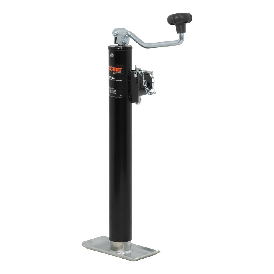 28356 - Pipe-Mount Swivel Jack with Top Handle (5;000 lbs; 15in. Travel)