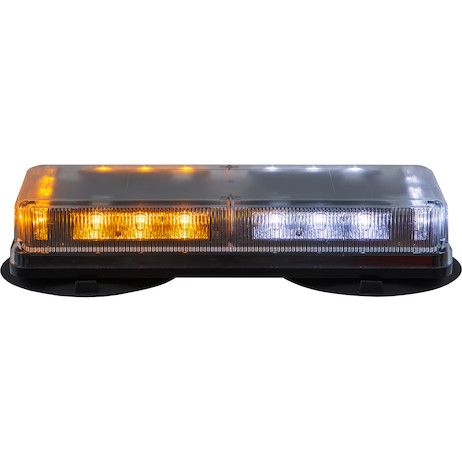 8891092 - Rectangular 18 LED Mini Light Bar - Amber/Clear