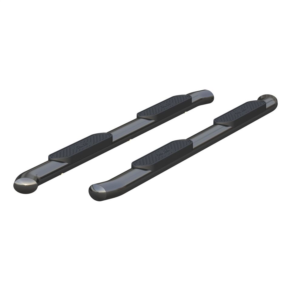 S225045 - 4-Inch Oval Black Steel Nerf Bars; Select Ram 1500 - 2019-2026 Ram 1500