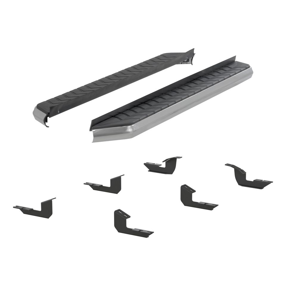 2051027 - AeroTread 5 x 67-Inch Polished Stainless SUV Running Boards, Select Toyota 4Runner - 2014-2024 Toyota 4Runner