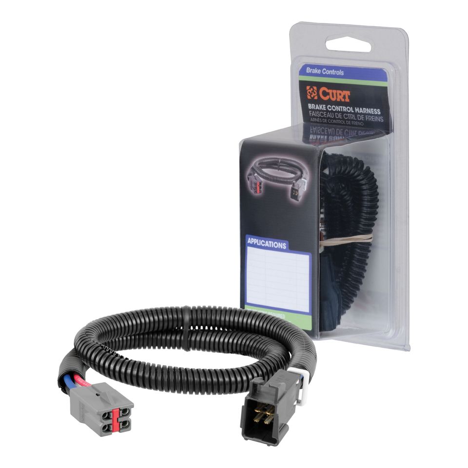 51313 - Quick Plug Electric Trailer Brake Controller Wiring Harness, Fits Select Ford Bronco, F-150 - 1992-1993 Ford Bronco and more