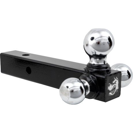 1802205 - Tri-Ball Hitch Solid Shank With Chrome Balls