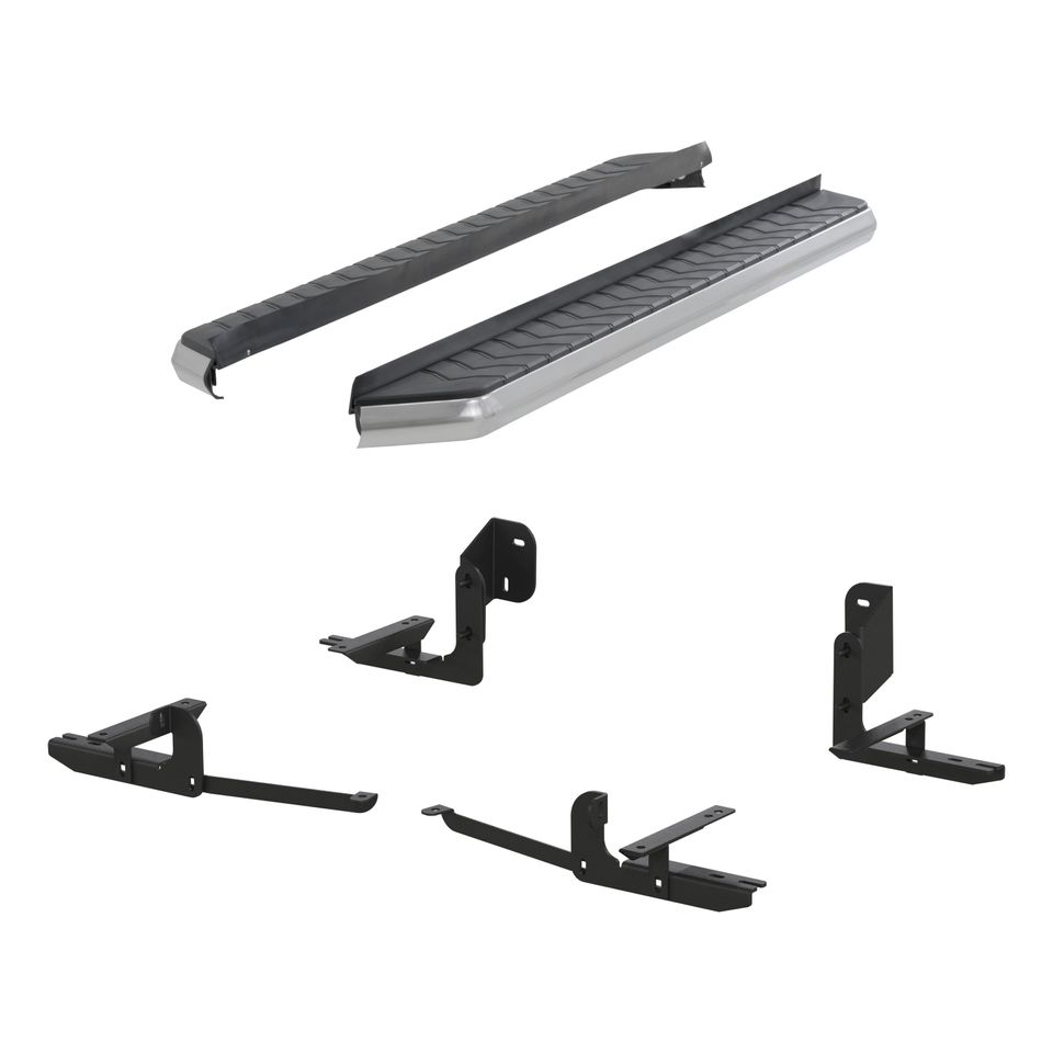 2051011 - AeroTread 5 x 70-Inch Polished Stainless SUV Running Boards, Select Nissan Pathfinder - 2013-2016 Nissan Pathfinder