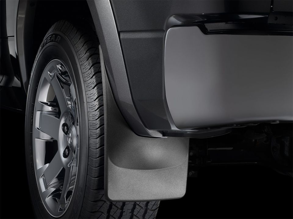 110065-120074 - MudFlap No-Drill DigitalFit® MudFlap Kit - 2017-2026 Ford F-350 Super Duty, 2023-2024 Ford F-250 Super Duty