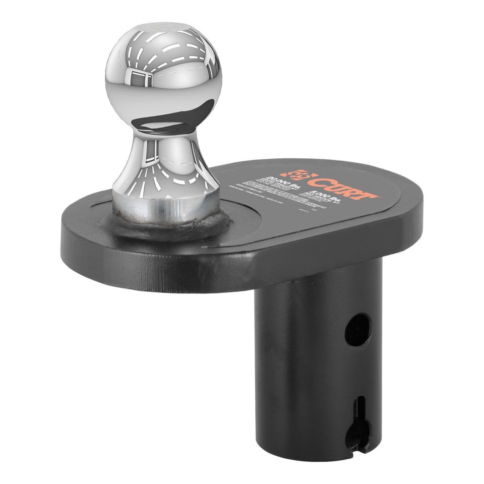 60602 - Double Lock Offset Gooseneck Ball, 4-Inch Offset, 20,000 lbs, 2-5/16-Inch Diameter