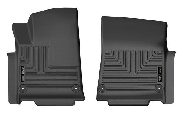13081 - Weatherbeater - Front Floor Liners - 2022-2024 Rivian R1S, 2022-2024 Rivian R1T
