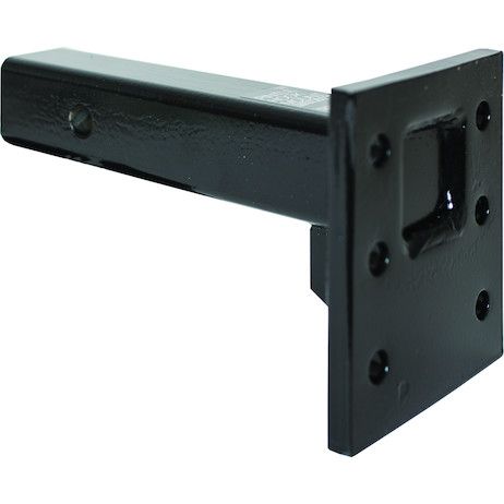 PM105 - 2 Inch Pintle Hitch Mounting Plate - 2 Position, 10 Inch Shank