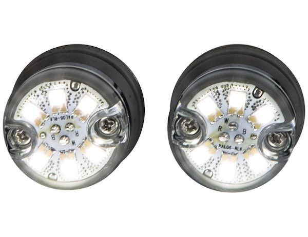 8891325 - 25 Foot Clear Push-On Hideaway Strobe Kit With In-Line Flashers With 6 LED