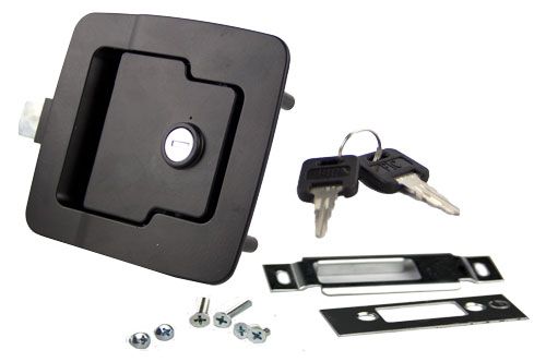 317649 - Standard RV Baggage Door Latch Kit - Black