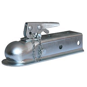 87073 - Strait 2" Wide Channel Mnt Bolt-On 3500 LB Gross Wt Cap 2" Ball Wedge Latch Raw