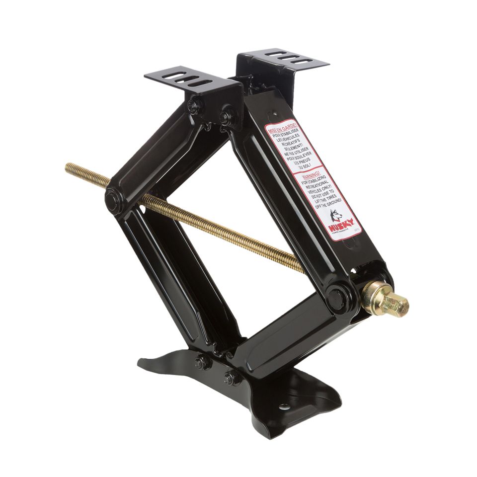 88134 - Scissor Mechanical 5000 LB Capacity 20" Height Powder Coated Black Steel 2 Pack