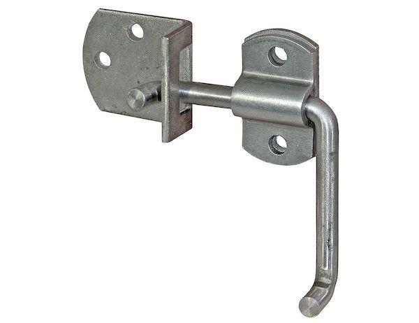 B2588BZ - Zinc Straight Side Security Latch Set