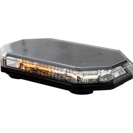 8891062 - 15 Inch Octagonal LED Mini Light Bar - Amber/Clear