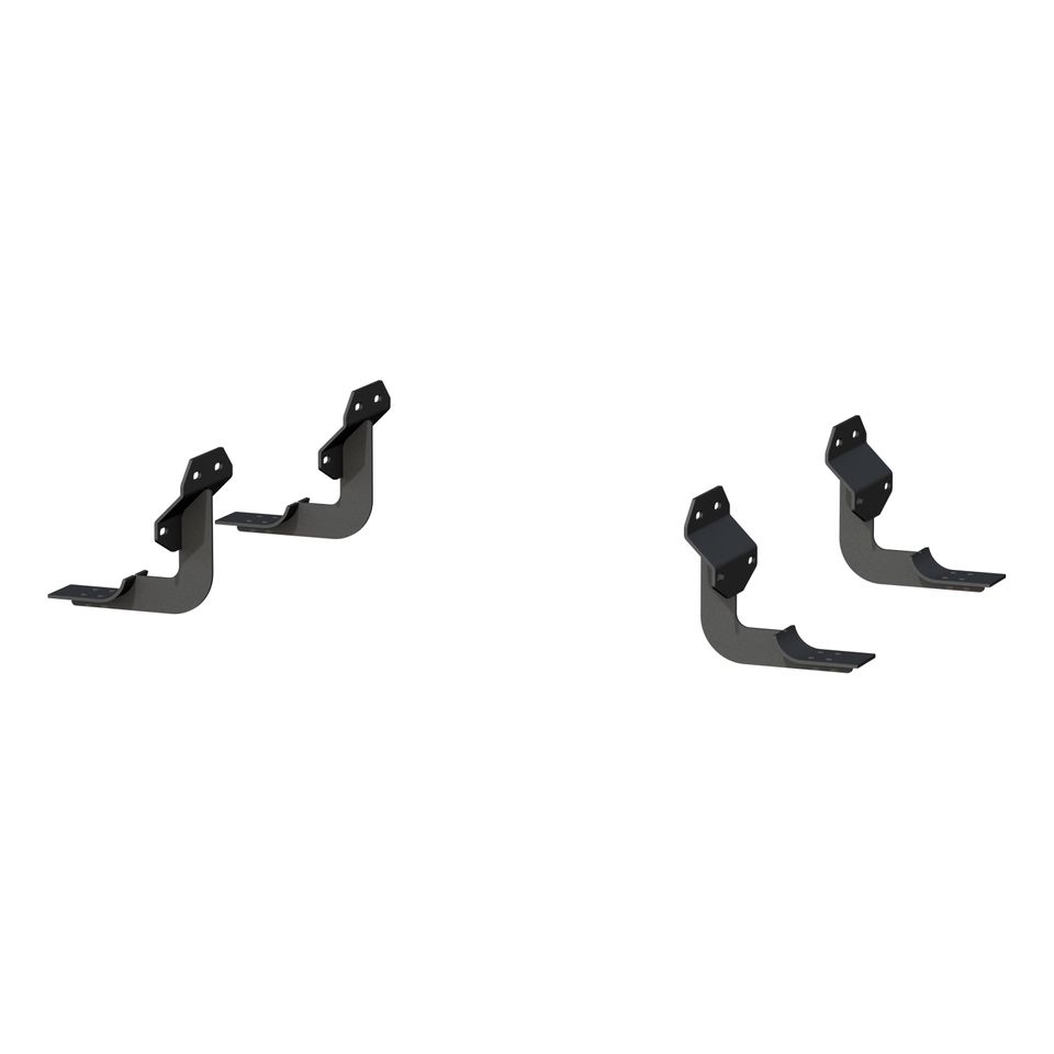 4509 - Mounting Brackets for 6" Oval Side Bars - 2017-2027 Ford F-250 Super Duty, 2017-2027 Ford F-350 Super Duty and more