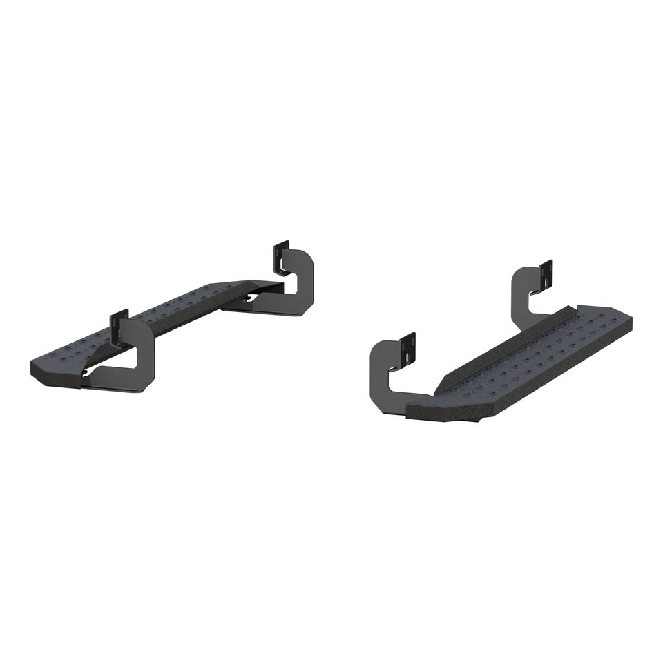 2055516 - RidgeStep Black Steel 6-1/2 x 53-Inch Truck Running Boards, Select Ford F-150 - 2004-2014 Ford F-150