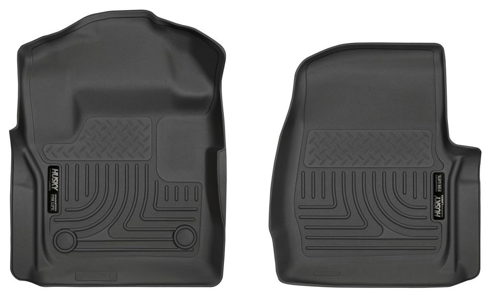 13311 - Weatherbeater - Front Floor Liners - 2017-2026 Ford F-250 Super Duty, 2017-2026 Ford F-350 Super Duty