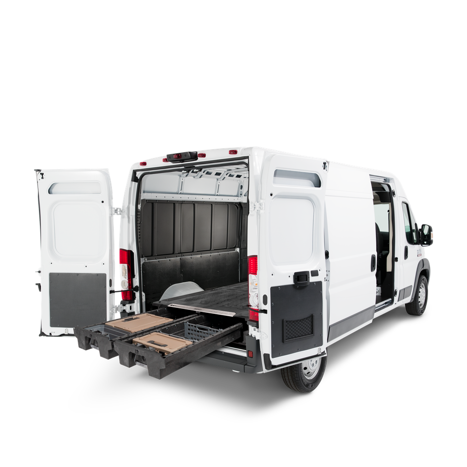 VF1 - Drawer System - Ford - 132" wheelbase - Payload 2000 lbs. - 2015-2026 Ford Transit-150, 2015-2026 Ford Transit-250 and more