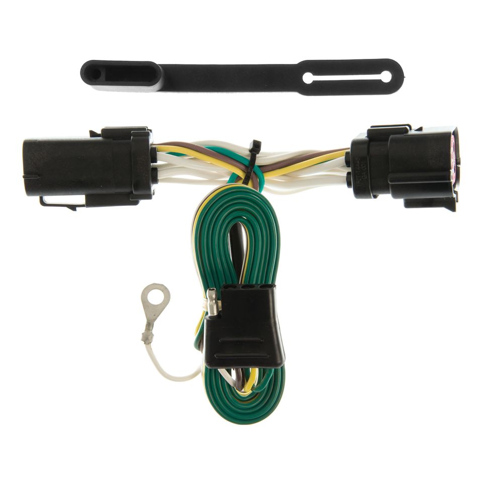 55256 - Vehicle-Side Custom 4-Pin Trailer Wiring Harness, Fits Select Ford F-150, F-250 - 1997-2004 Ford F-150, 1997-1999 Ford F-250