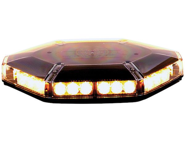 8891100 - Amber Hexagonal 30 LED Mini Light Bar