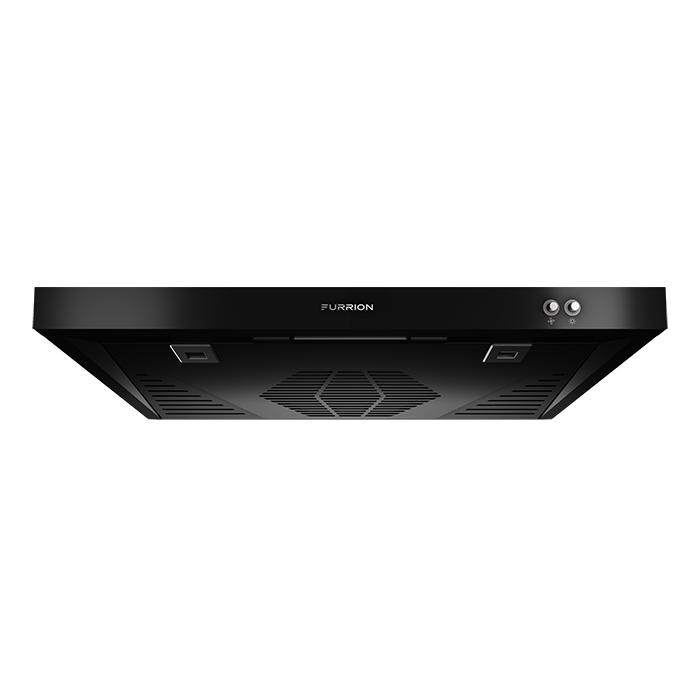 2021123620 - 12V Ductless RV Range Hood with Charcoal Filter - Black #FHO23SACRV-BL