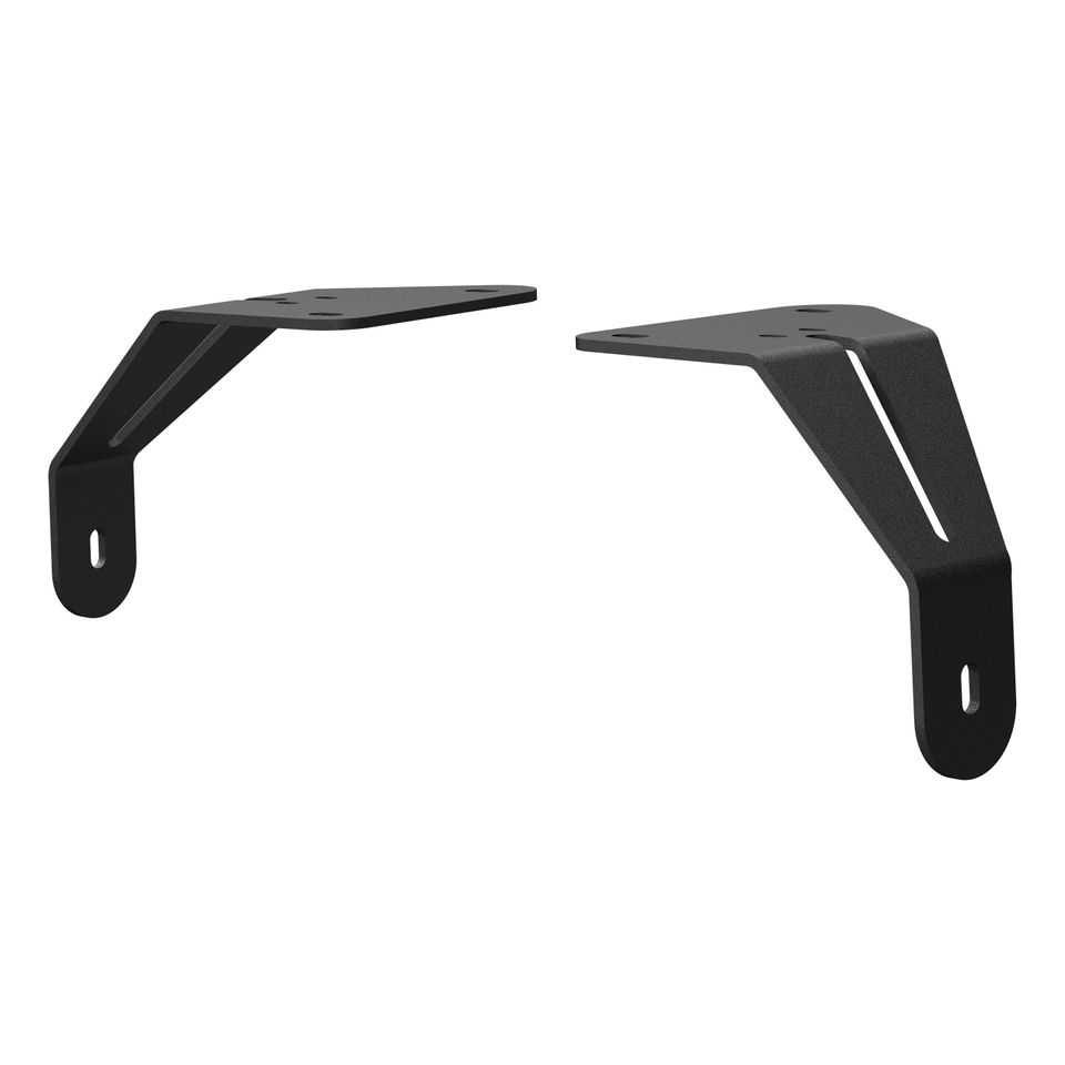1110313 - Jeep Wrangler JL Windshield Light Brackets, LEDs Sold Separately - 2020-2026 Jeep Gladiator, 2018-2026 Jeep Wrangler