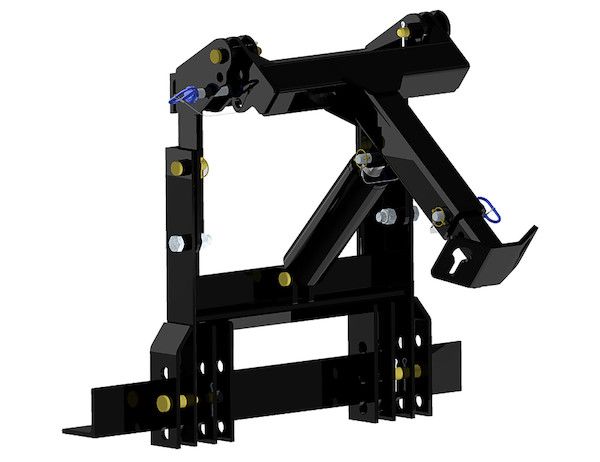 16400222 - Pin Ear Plow Hitch With Power/Manual Tilt-4 Inch Cylinder