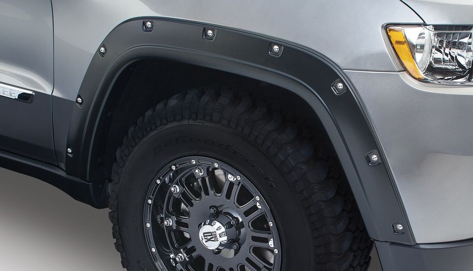 10075-02 - Fender Flares Pocket Style 2Pc Front - 2011-2016 Jeep Grand Cherokee