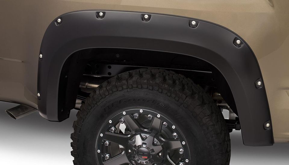 40142-02 - Fender Flares Pocket Style 2Pc Rear - 2015-2020 GMC Canyon
