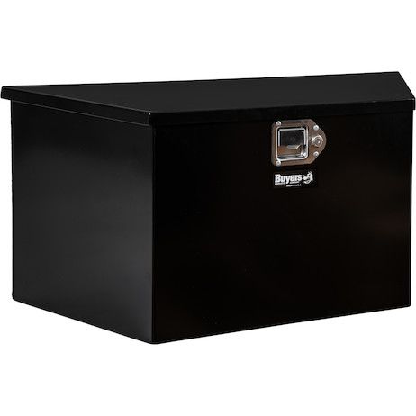 1701280 - 35 Inch Wide Gloss Black Steel Trailer Tongue Truck Box