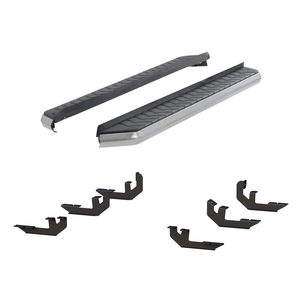 2051029 - AeroTread 5 x 70-Inch Polished Stainless SUV Running Boards, Select Honda Pilot - 2016-2022 Honda Pilot