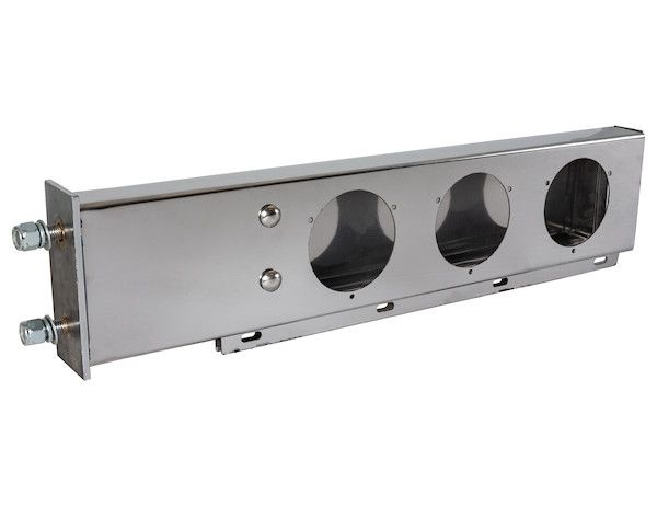 LB6305SST - 30 Inch Stainless Steel Light Boxes with Mudflap Mounts (Passenger Side Box ONLY)