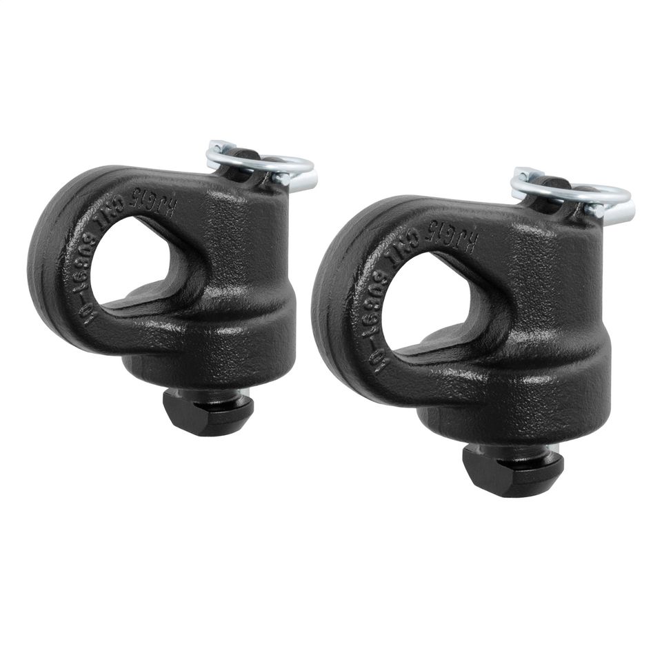 60691 - OEM Puck System Gooseneck Safety Chain Anchors; Chevy; Ford; GMC; Nissan (38K) - 2016-2026 Chevrolet Silverado 2500 HD and more
