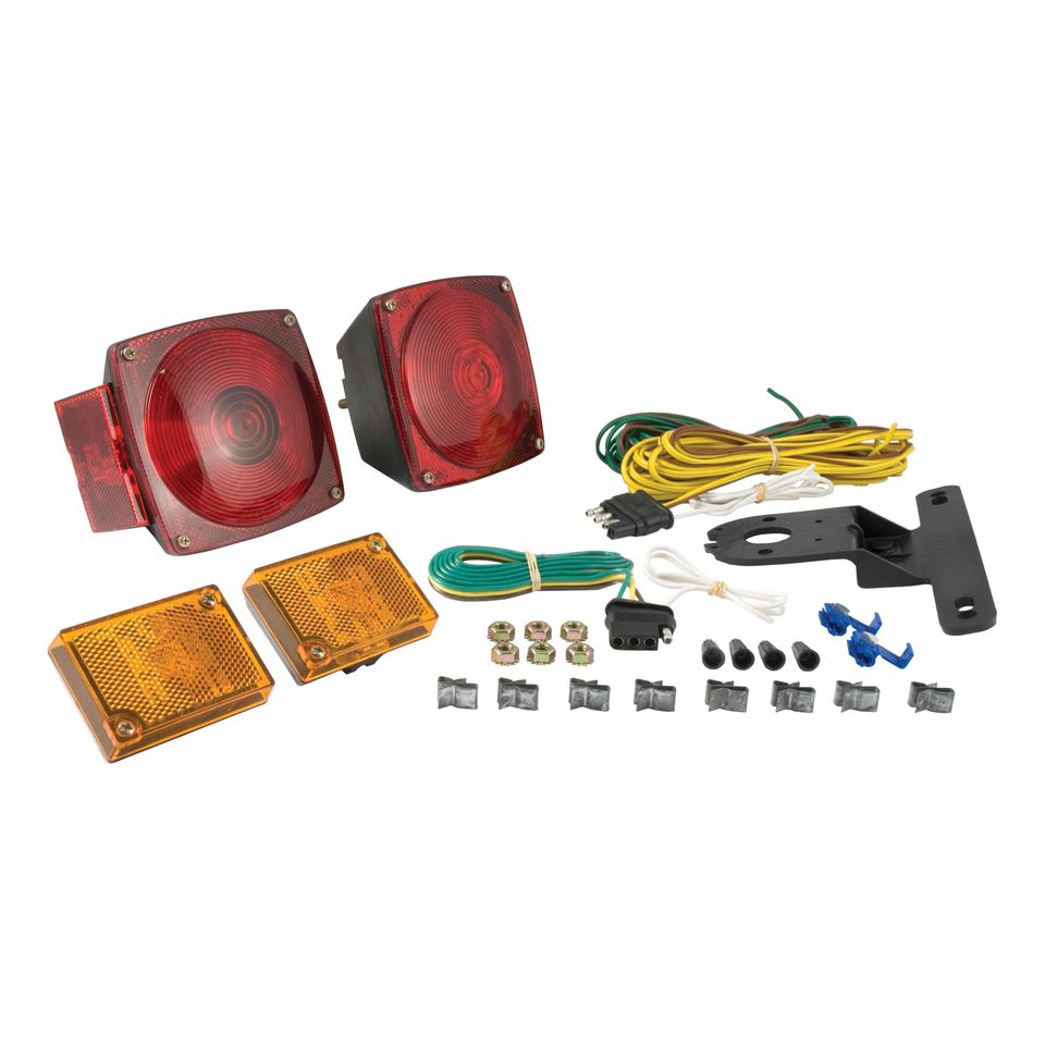 53540 - Replacement Trailer Light Kit, Combination Lamps, Side Markers, Wiring
