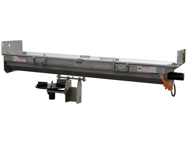 92420SSA - Under Tailgate Spreader Standard Discharge-8 Inch Sides-Stainless Steel