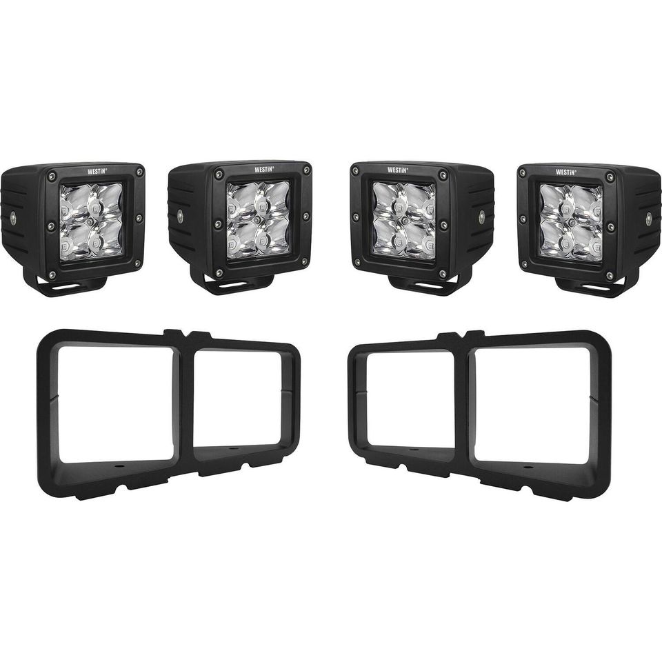 58-9915 - Outlaw/Pro-Mod Bumper Light Kit Square