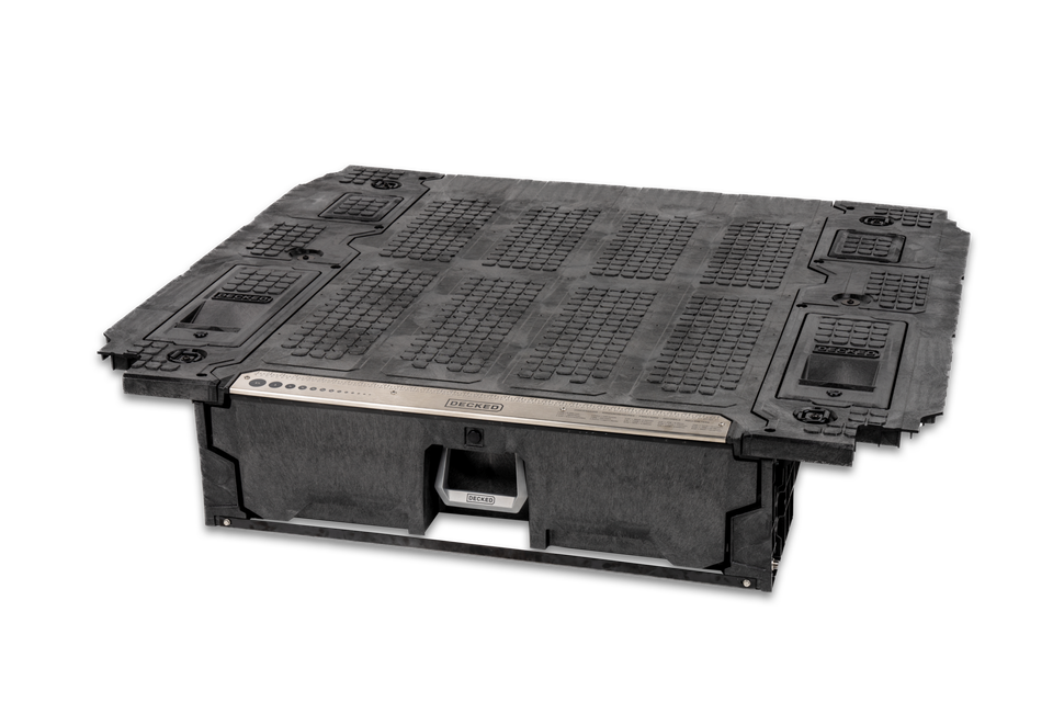 YF4 - Drawer System - Ford - 6' 0" bed - Payload - 1000 lbs. - 2019-2023 Ford Ranger