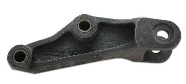 126277 - Double-Eye Leaf Spring Trailer Equalizer - 1-3/4" Spring Width, 33" Axle Spacing